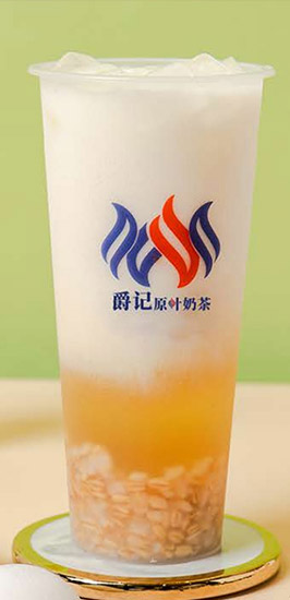 爵记原叶奶茶加盟